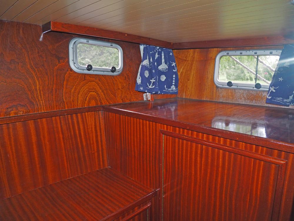 Achterkajuit, Accommodatie